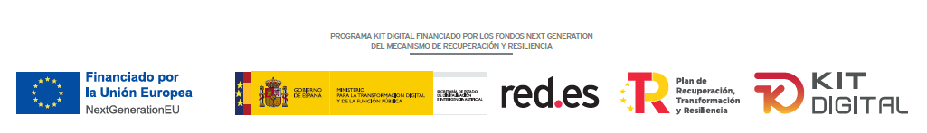 Programa Kit Digital cofinançat pels fons Next Generation (EU), dins del Mecanisme de Recuperació i Resiliència.